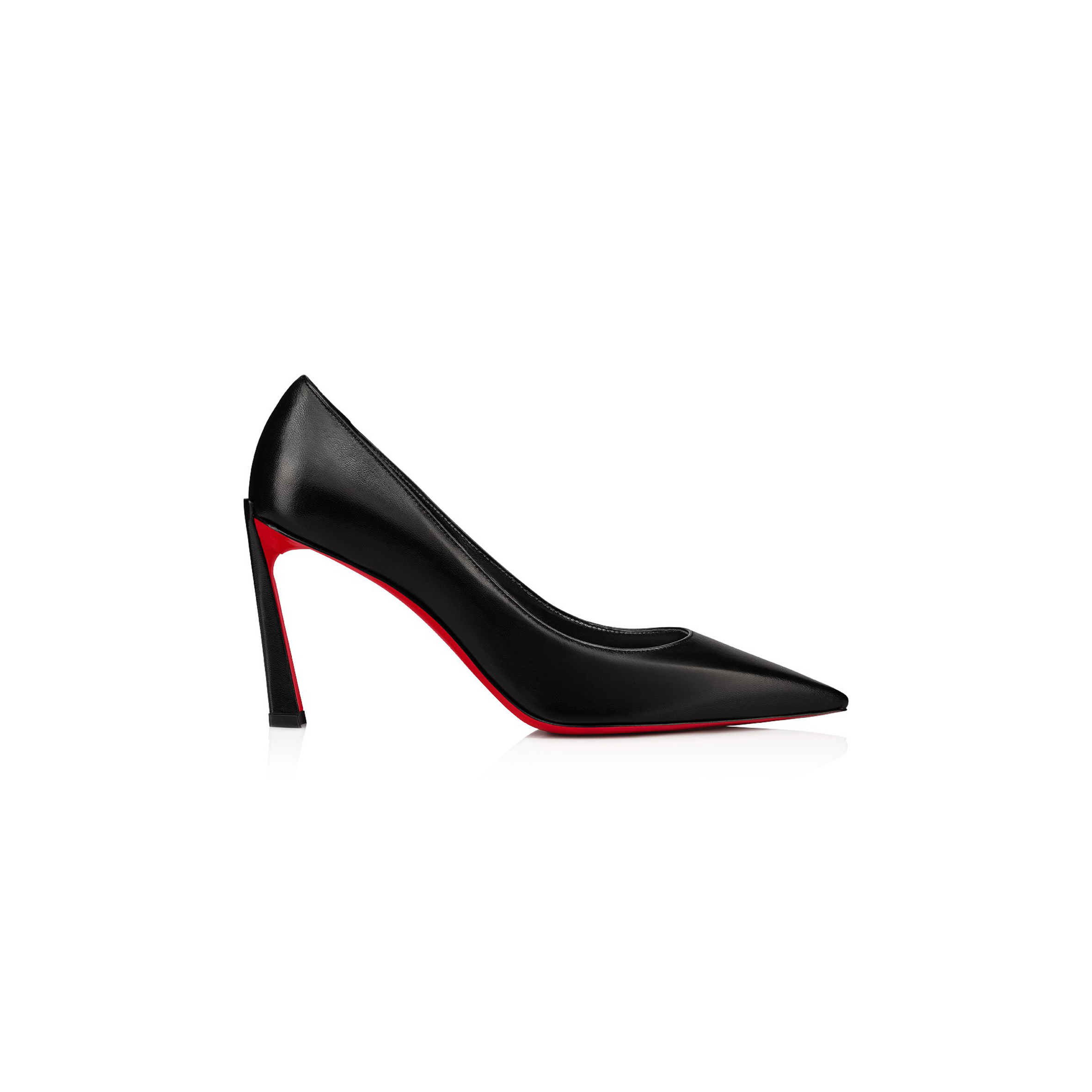 CHRISTIAN LOUBOUTIN CONDORA 85 MM PUMPS-LEATHER-BLACK-WOMEN 1230134B439